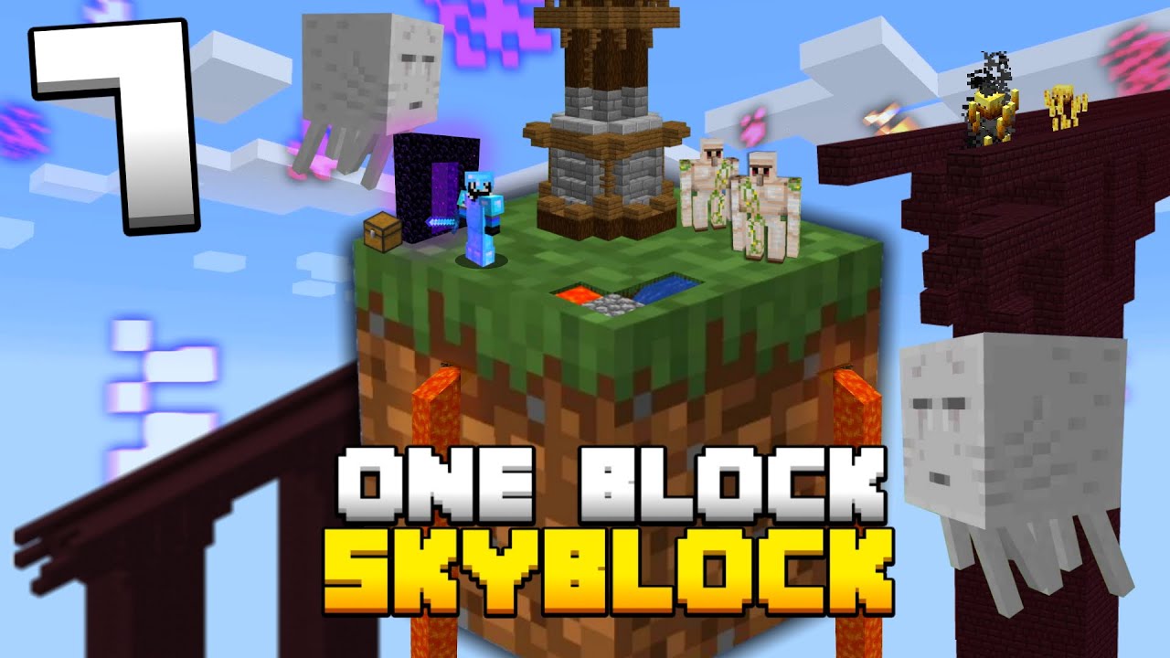one block skyblock